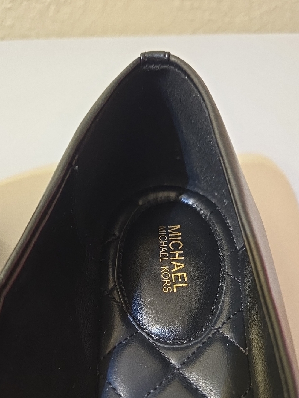 Michael Kors Jilly Ballet Flat Black Size 11 - Picture 2 of 13